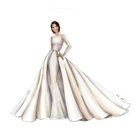 See sketches of Meghan Markle's wedding dress 